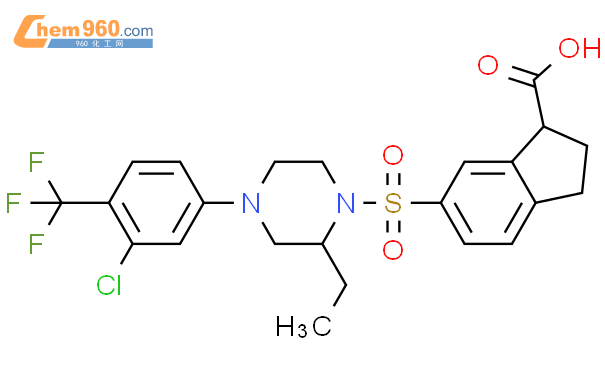 888326 03 2 1H Indene 1 Carboxylic Acid 6 4 3 Chloro 4