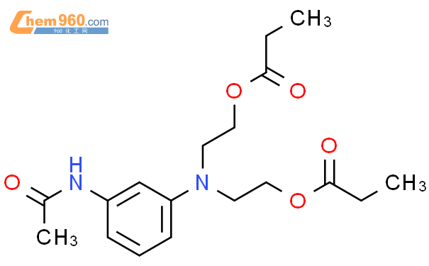 88938 64 1 Acetamide N 3 Bis 2 1 Oxopropoxy Ethyl Amino Phenyl CAS