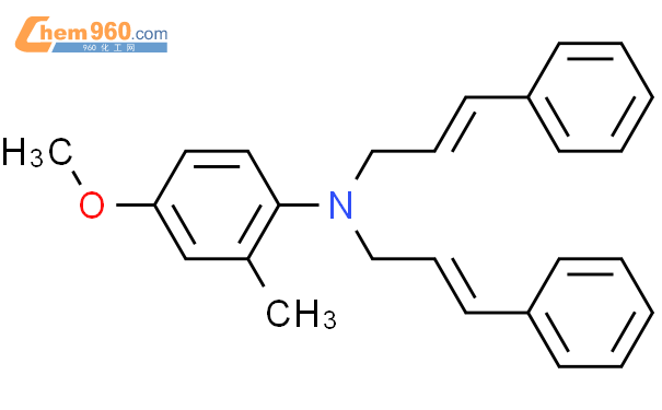 889843 81 6 Benzenamine 4 Methoxy 2 Methyl N N Bis 2E 3 Phenyl 2