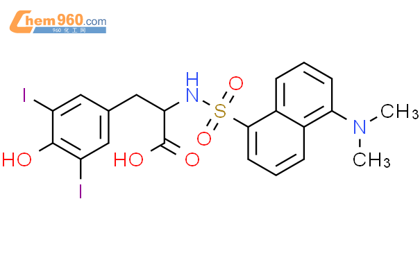 88987 20 6 L Tyrosine N 5 Dimethylamino 1 Naphthalenyl Sulfonyl 3