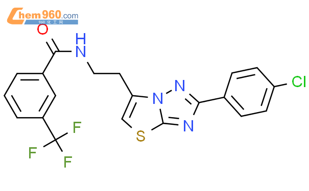 891097 45 3 N 2 2 4 Chlorophenyl 1 3 Thiazolo 3 2 B 1 2 4 Triazol