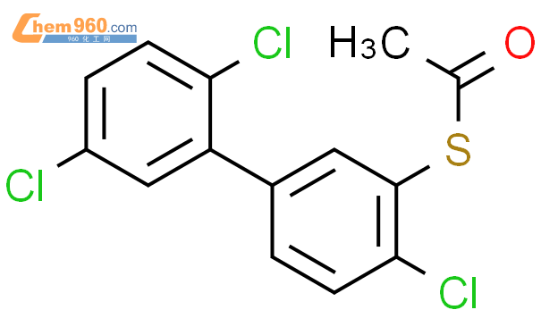 89160 35 0 ETHANETHIOIC ACID S 2 4 5 TRICHLORO 1 1 BIPHENYL 3 YL