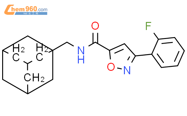 Fluoro Phenyl Isoxazole Carboxylic Acid Adamantan