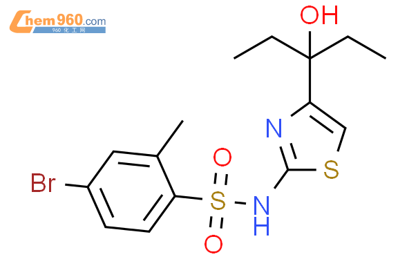 892949 97 2 Benzenesulfonamide 4 Bromo N 4 1 Ethyl 1 Hydroxypropyl 2