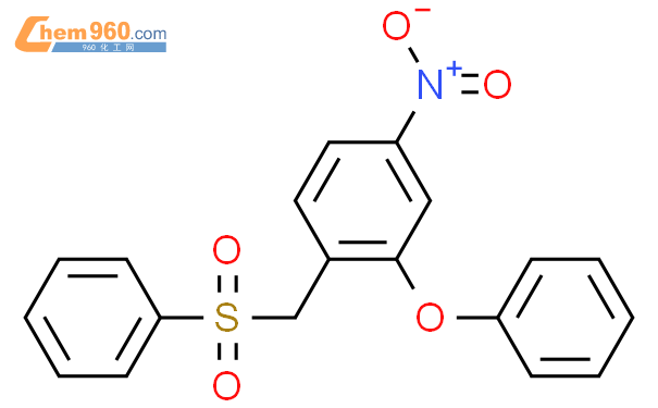 89303 38 8 Benzene 4 nitro 2 phenoxy 1 phenylsulfonyl methyl CAS号