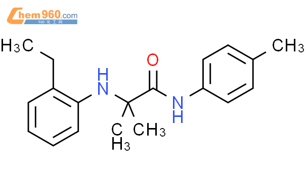 89312 35 6 Propanamide 2 2 Ethylphenyl Amino 2 Methyl N 4