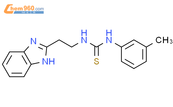 89334 43 0 Thiourea N 2 1H Benzimidazol 2 Yl Ethyl N 3