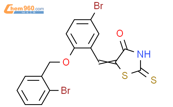 893449 38 2 4 Thiazolidinone 5 5 Bromo 2 2 Bromophenyl Methoxy