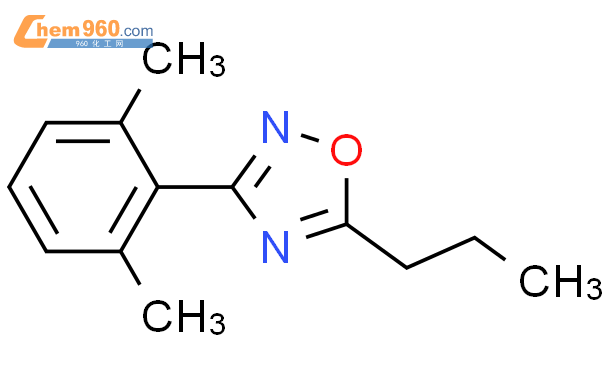 89612 22 6 1 2 4 Oxadiazole 3 2 6 dimethylphenyl 5 propyl CAS号 89612