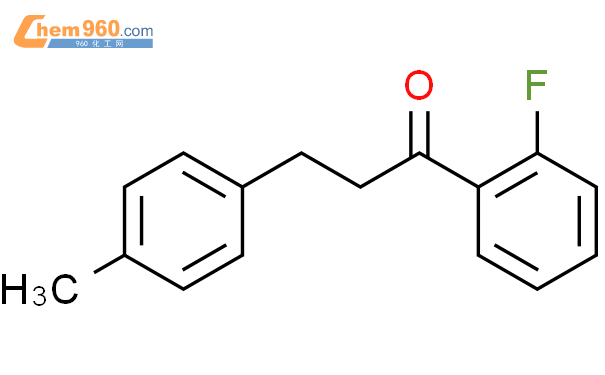 898768 97 3 1 2 fluorophenyl 3 4 methylphenyl propan 1 one化学式结构式分子