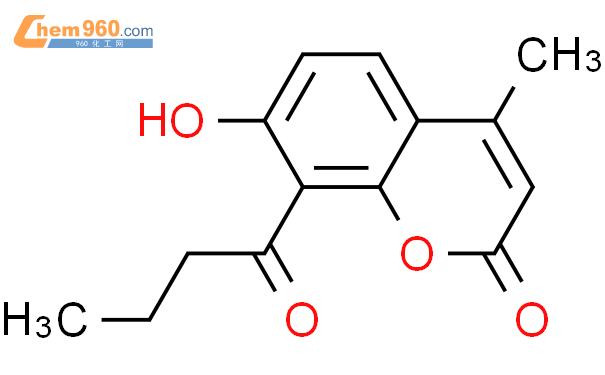 90104 80 6 2H 1 Benzopyran 2 One 7 Hydroxy 4 Methyl 8 1 Oxobutyl CAS