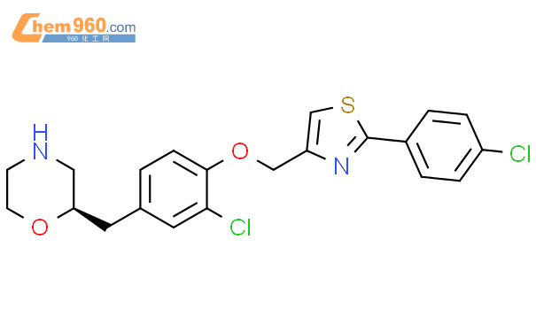 Morpholine Chloro Chlorophenyl Thiazolyl