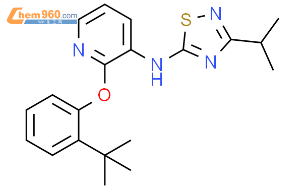 Pyridinamine Dimethylethyl Phenoxy N