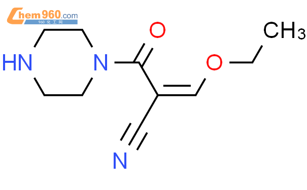 90280 03 8 Piperazine 1 2 cyano 3 ethoxy 1 oxo 2 propenyl CAS号 90280