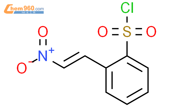 90301 00 1 BENZENESULFONYL CHLORIDE 2 2 NITROETHENYL CAS号 90301 00 1