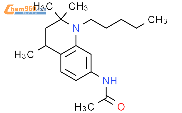 90312 25 7 Acetamide N 1 2 3 4 Tetrahydro 2 2 4 Trimethyl 1 Pentyl 7