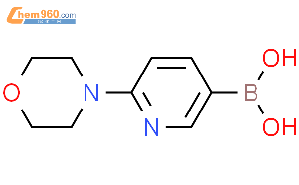 6-(4-吗啉基)-3-吡啶硼酸结构式图片|904326-93-8结构式图片