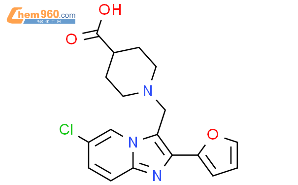 904818 06 0 1 6 Chloro 2 Furan 2 Yl Imidazo1 2 Apyridin 3 Ylmethyl