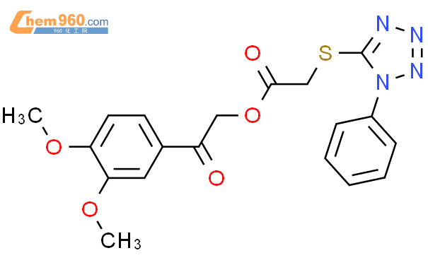 Dimethoxyphenyl Oxoethyl Phenyl H Tetrazol