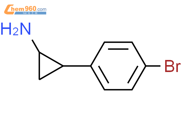90561 75 4 2 4 溴苯基 环丙胺CAS号 90561 75 4 2 4 溴苯基 环丙胺中英文名 分子式 结构式 960化工网