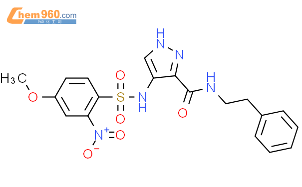 H Pyrazole Carboxamide Methoxy Nitrophenyl