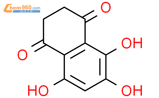 90771 97 4 1 4 Naphthalenedione 2 3 dihydro 5 6 8 trihydroxy CAS号 90771