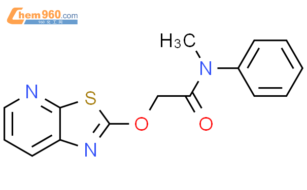 90778 28 2 ACETAMIDE N METHYL N PHENYL 2 THIAZOLO 5 4 B PYRIDIN 2