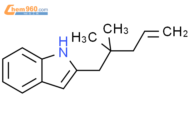 909802 38 6 1H Indole 2 2 2 dimethyl 4 pentenyl CAS号 909802 38 6 1H