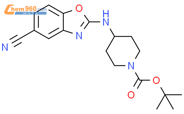 909854 96 2 1 Piperidinecarboxylic Acid 4 5 Cyano 2 Benzoxazolyl