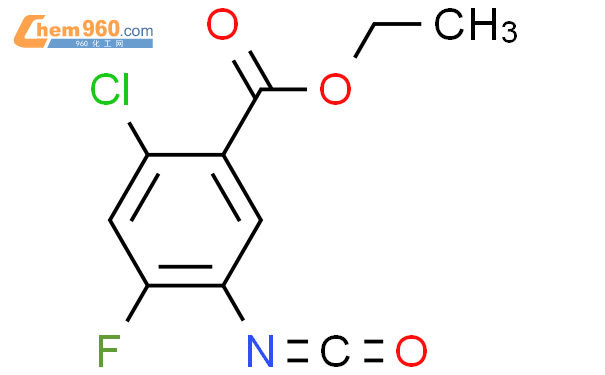 Ethyl Chloro Fluoro Isocyanatobenzoate Mol