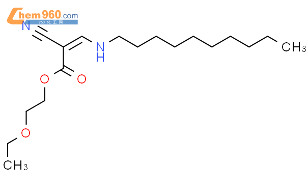 91235 12 0 2 Propenoic Acid 2 Cyano 3 Decylamino 2 Ethoxyethyl