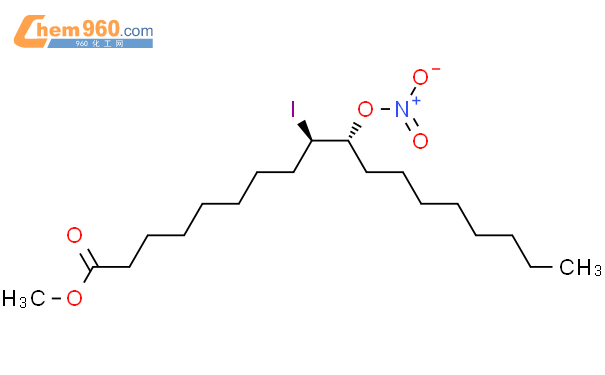 91258 71 8 Octadecanoic Acid 9 Iodo 10 Nitrooxy Methyl Ester R