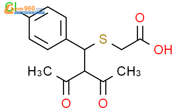 Acetic Acid Acetyl Chlorophenyl Oxobutyl Thio