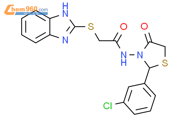 Acetamide H Benzimidazol Ylthio N Chlorophenyl