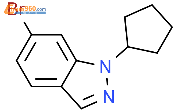 H Indazole Bromo Cyclopentyl Mol