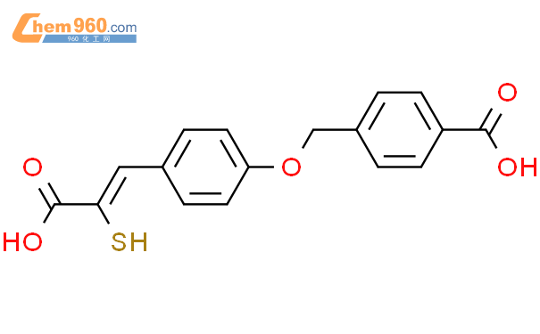 Benzoic Acid Carboxy Mercaptoethenyl Phenoxy