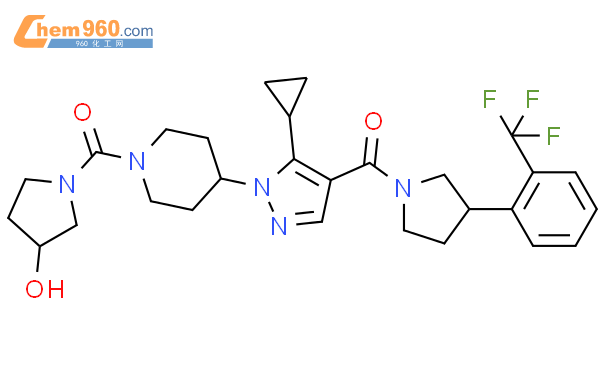 Methanone Cyclopropyl Hydroxy Pyrrolidinyl