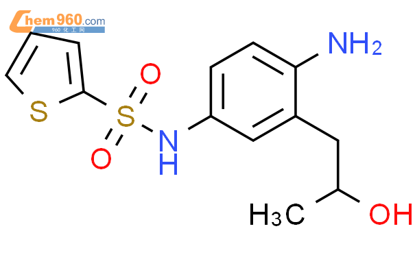 916846 60 1 2 THIOPHENESULFONAMIDE N 4 AMINO 3 2 HYDROXYPROPYL