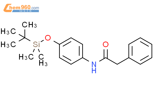 917610 36 7 Benzeneacetamide N 4 1 1 Dimethylethyl Dimethylsilyl