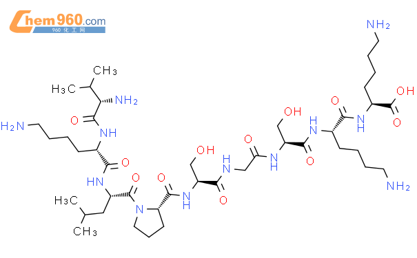 917767 48 7 L Lysine L Valyl L Lysyl L Leucyl L Prolyl L Serylglycyl L