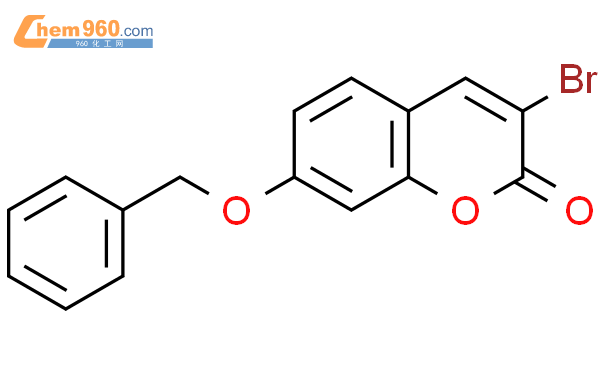 918300 45 5 2H 1 Benzopyran 2 one 3 bromo 7 phenylmethoxy 化学式结构式分子