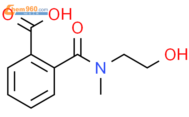 918306 38 4 Benzoic acid 2 2 hydroxyethyl methylamino carbonyl 化学式