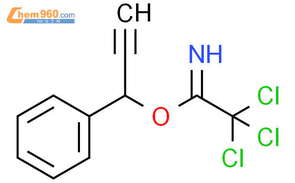 918823 52 6 Ethanimidic Acid 2 2 2 Trichloro 1 Phenyl 2 Propyn 1 Yl