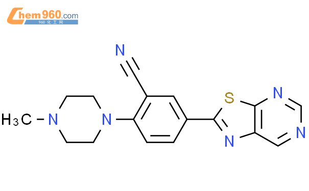 918880 49 6 Benzonitrile 2 4 Methyl 1 Piperazinyl 5 Thiazolo 5 4 D