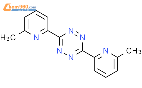 919532 77 7 1 2 4 5 Tetrazine 3 6 bis 6 methyl 2 pyridinyl 化学式结构式分子