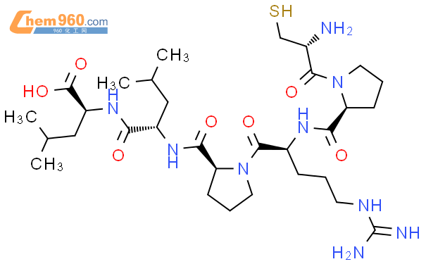 92269 27 7 L Leucine N N 1 N2 1 L Cysteinyl L Prolyl L Arginyl L