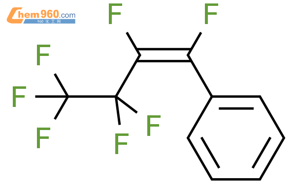 924894 21 3 Benzene 1Z 1 2 3 3 4 4 4 heptafluoro 1 buten 1 yl 化学式