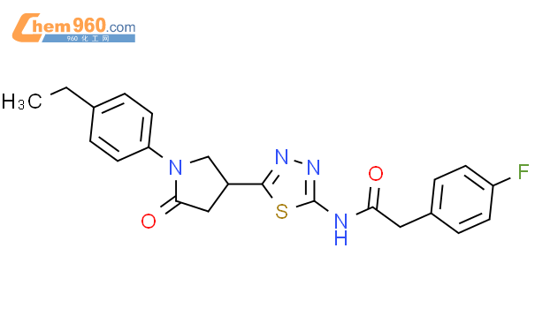 N Ethylphenyl Oxopyrrolidin Yl