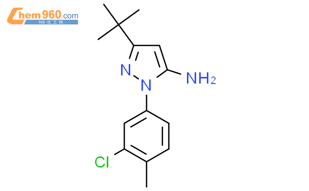 3 叔丁基 1 3 氯 4 甲基苯基 1H 吡唑 5 胺CAS号926242 93 5 960化工网