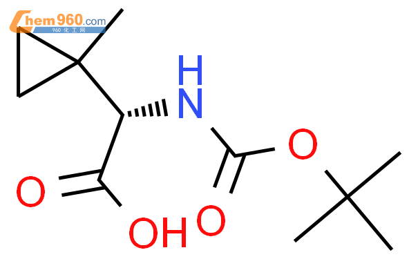 928758 14 9 S 2 Tert Butoxycarbonyl Amino 2 1 Methylcyclopropyl